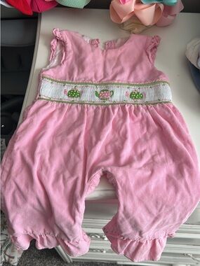 Surcie Smocked Romper